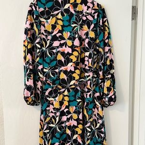 Floral Wrap Dress